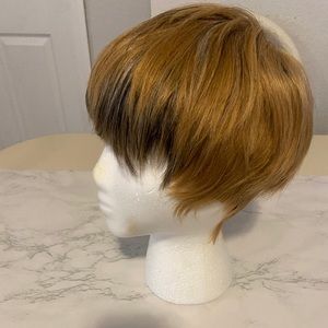 Human hair pixie cut wig